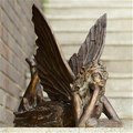 Spi Home- San Pacific Intl SPI Home- San Pacific Intl 50872 Fairy At Rest Garden Sculpture 50872